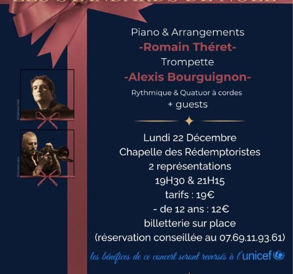 Concert Caritatif Jazz de Noël