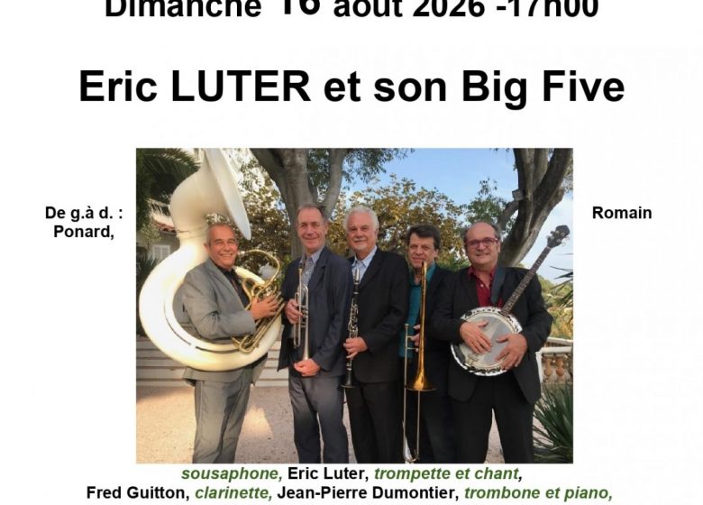 Concert : Eric LUTER et son Big Five