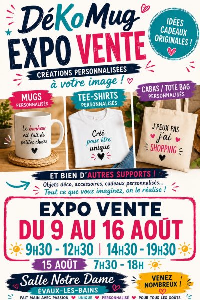Expo vente – Déko Mug