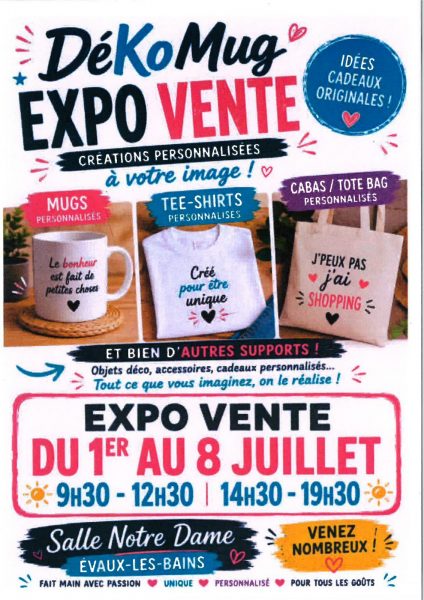 Expo vente – Déko Mug