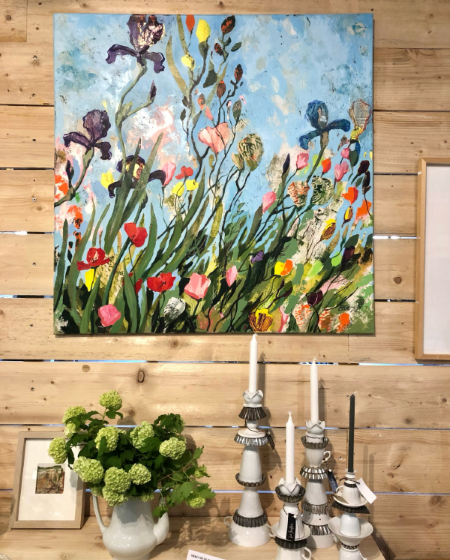 Exposition de peintures et d&rsquo;assemblages