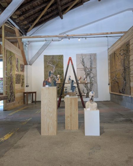 Exposition Alexandra Pasqualani et Marie-Andrée Beeckmans, plasticiennes