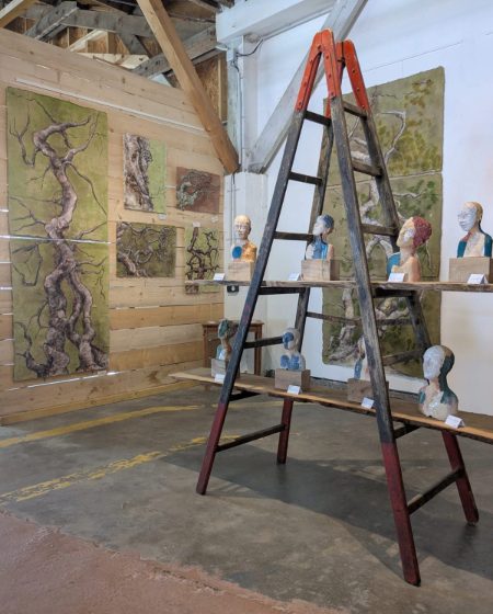 Exposition Alexandra Pasqualani et Marie-Andrée Beeckmans, plasticiennes