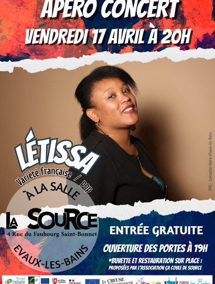 APERO CONCERT « Letissa » chanson française