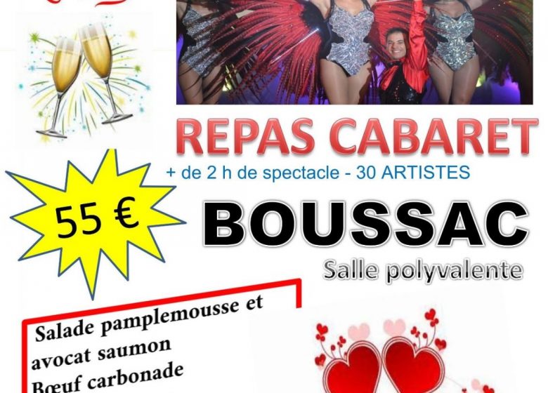 Repas de la saint valentin