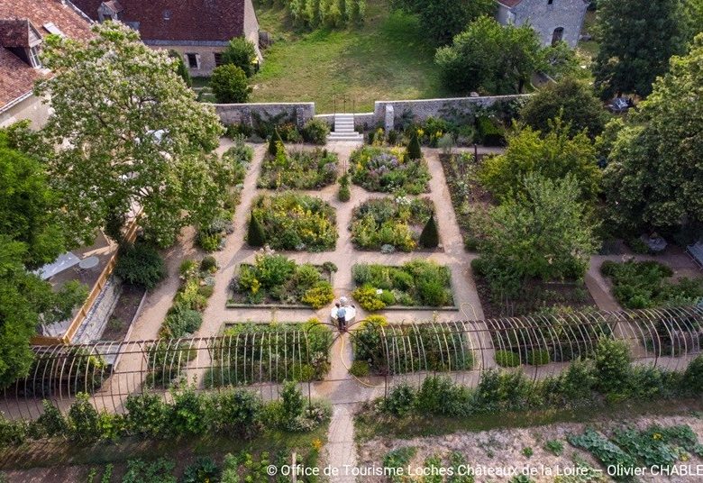 Jardin de curé de Chédigny