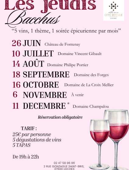 Les jeudis bacchus