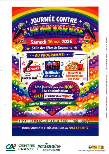 Journée contre l&rsquo;homophobie