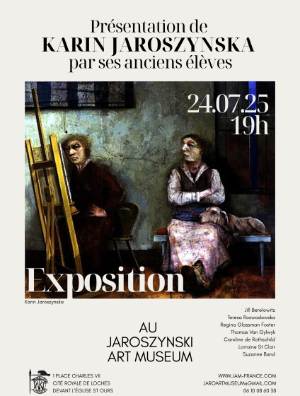 Karin Jaroszynska par ses anciens élèves