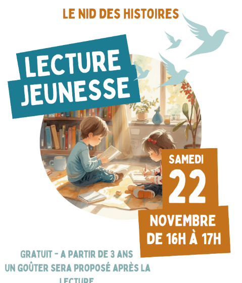 Le nid des histoires – lecture jeunesse
