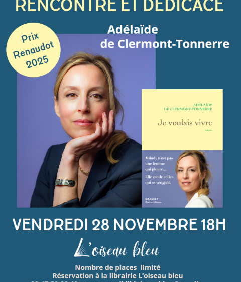 Rencontre et dédicace : Adélaïde de Clermont-Tonnerre