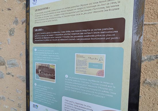 Parcours ludique et historique