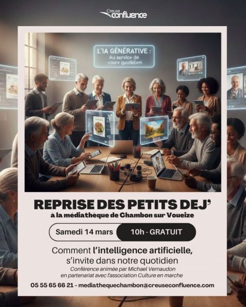 Conférence : l&rsquo;IA générative