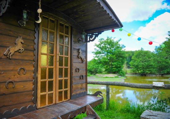 La roulotte du Parc animalier des Clautres