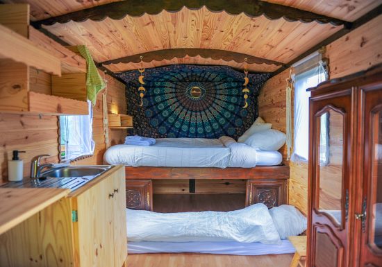 La roulotte du Parc animalier des Clautres