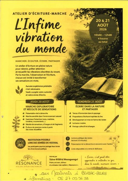 L&rsquo;infime vibration du monde