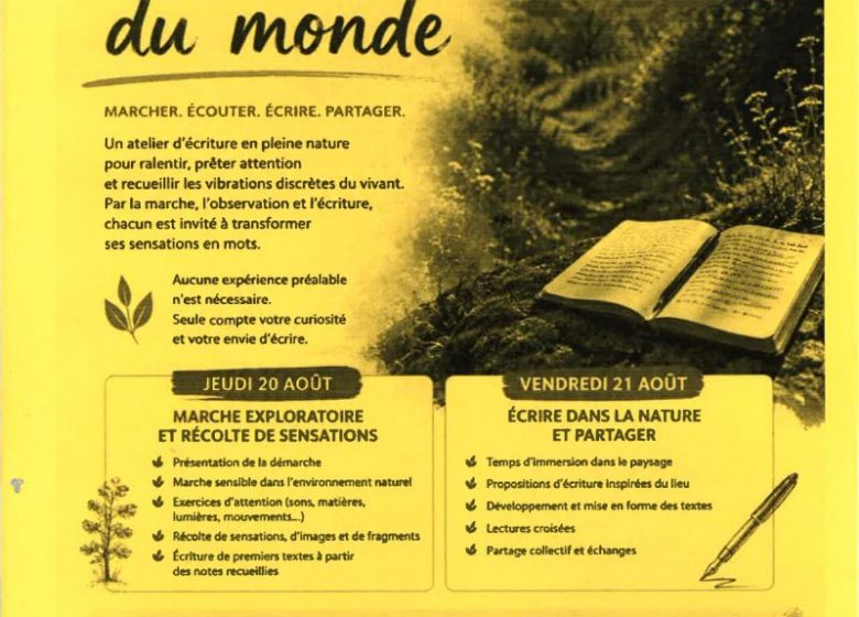 L&rsquo;infime vibration du monde
