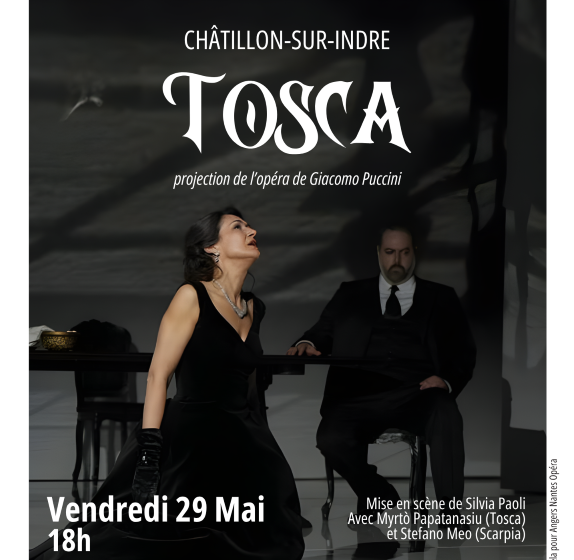 Projection opéra : Tosca de Giacomo Puccini