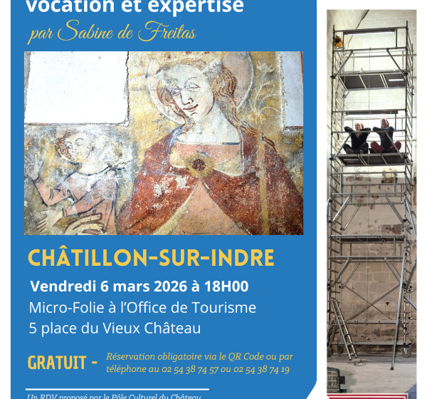 Une heure, une oeuvre : « La restauration des peintures monumentales : vocation et expertise »