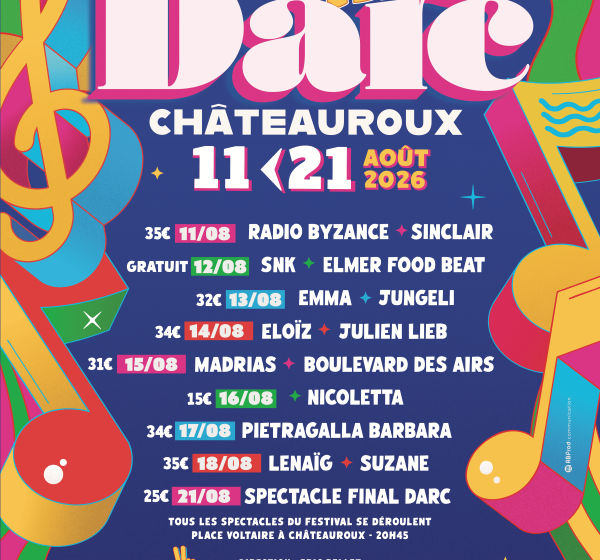 51e Stage – Festival International de Châteauroux – DARC