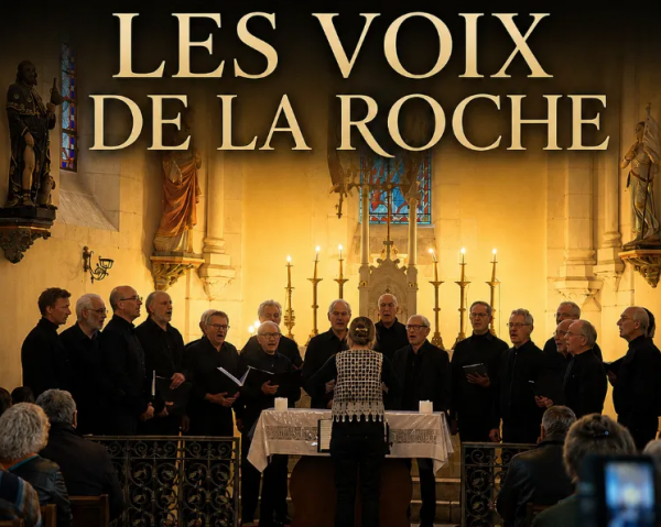 Les voix de la roche en concert