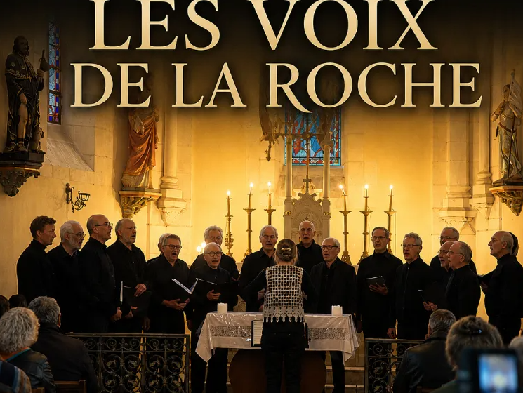 Les voix de la roche en concert